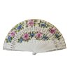 Malovaný vějíř 4632 bílý