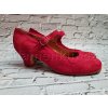 Boty ARTEFYL SOLEA červený semiš carrete 5