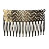 Velký kovový hřeben ANF 562116 zlatý