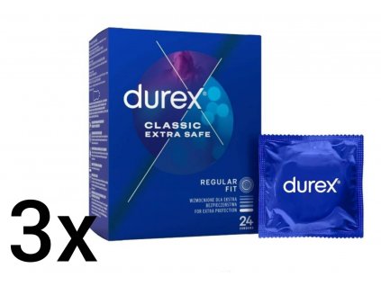 durex extra safe krabička 3x