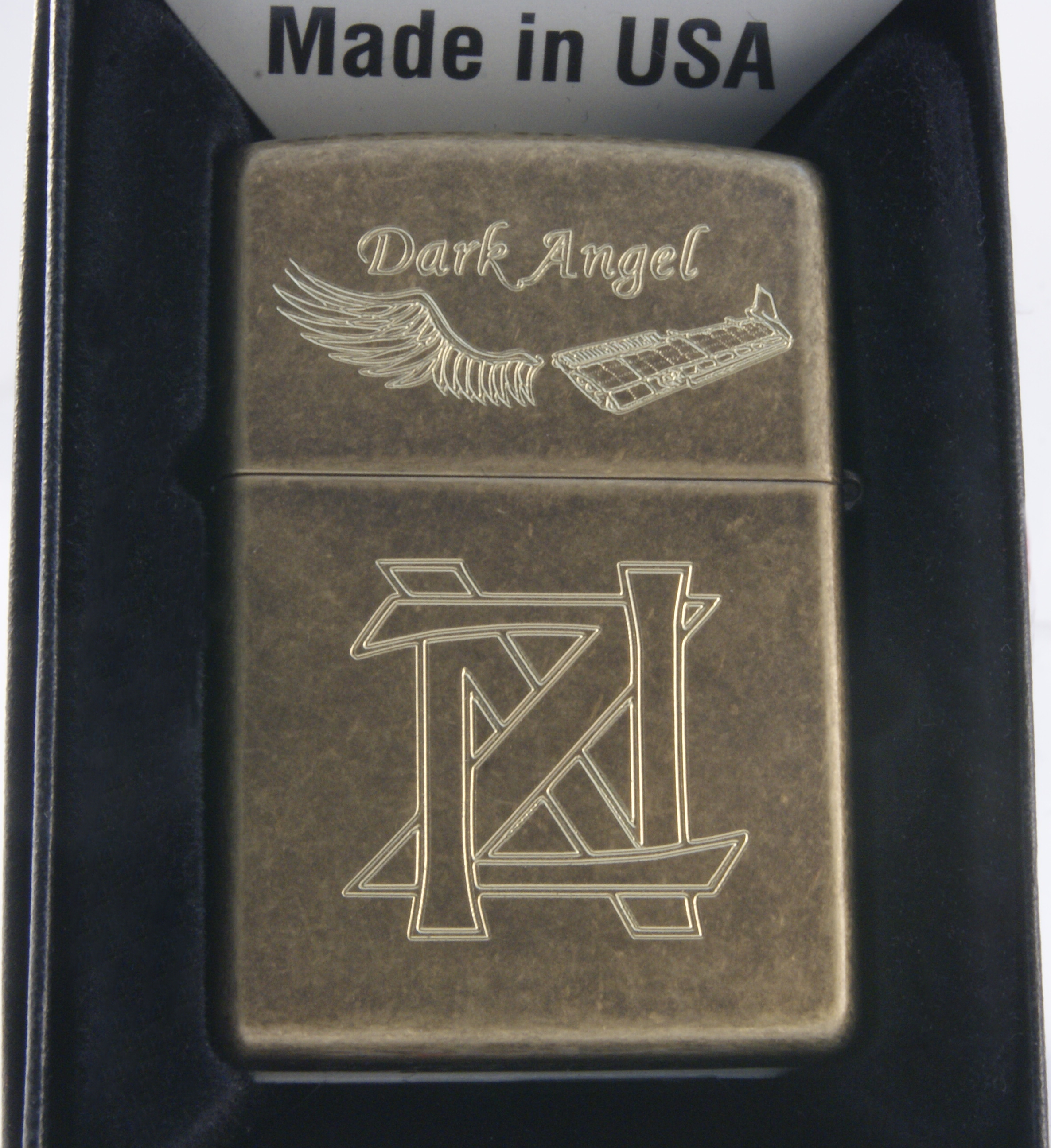 Cesta Gravírování Zippo Zapalovačů