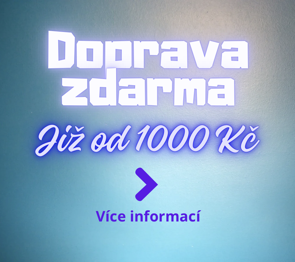 Doprava od 1000 Kč zdarma