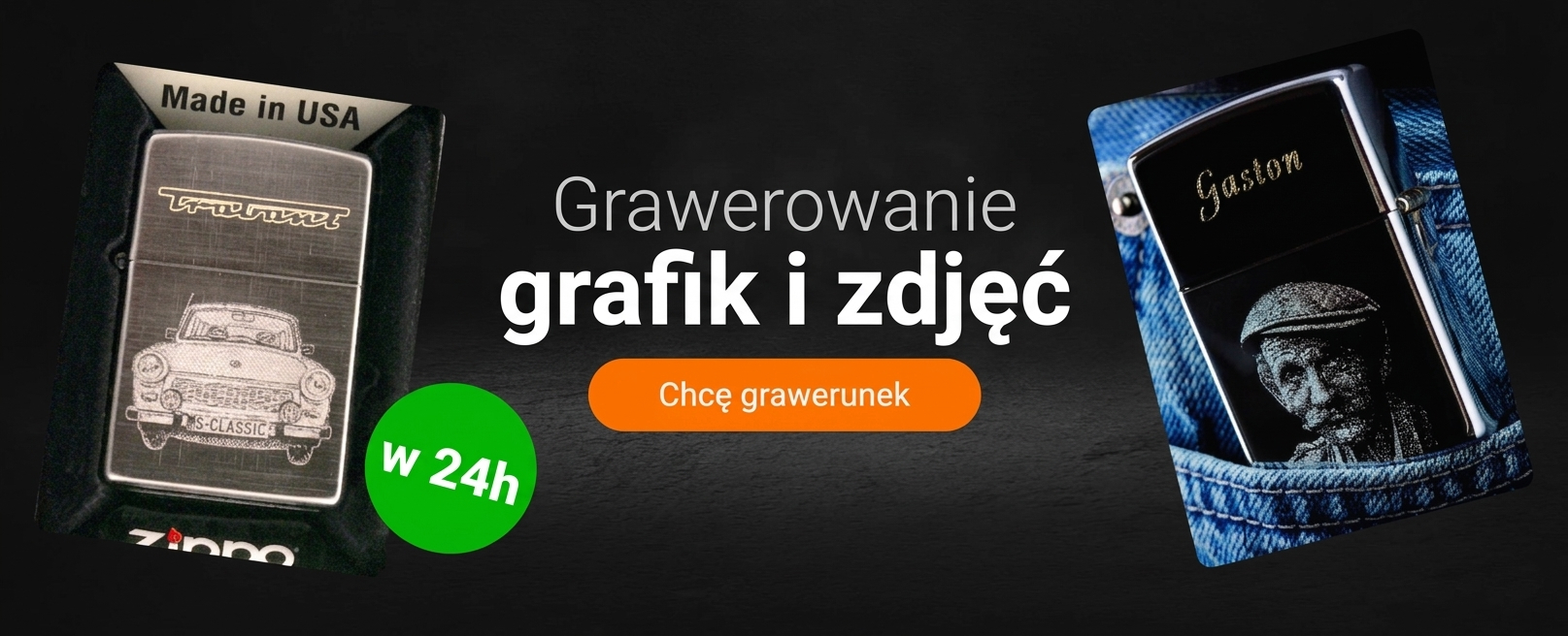 Grawerowanie - Zippo