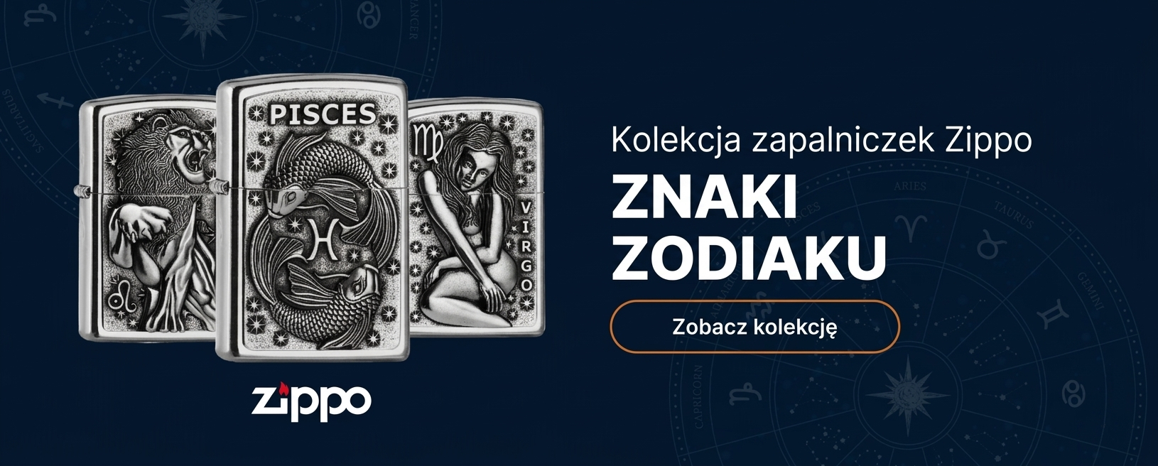 Znaki Zodiaku - Zippo
