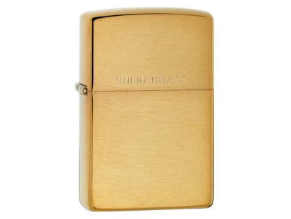 zippo solid brass 23001