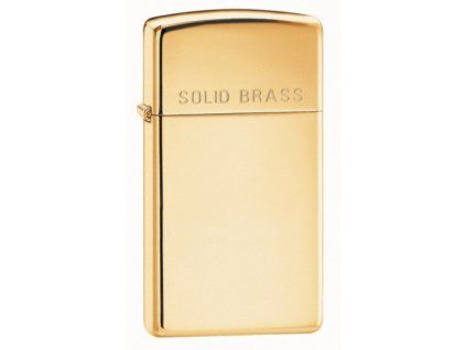 Zapalniczka Zippo Slim® Solid Brass 24067