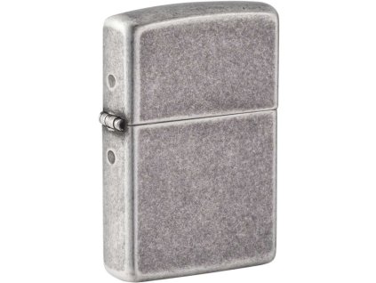 27009 antique silver plate zippo zapalovac