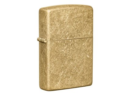 24206 zippo thumbled brass zapalovac