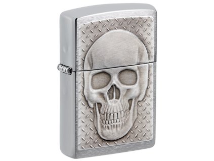 21972 Skull with Brain Surprise Zippo