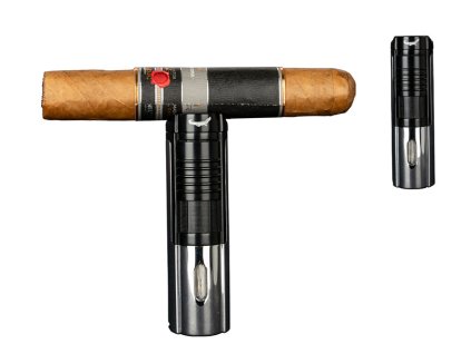 Crocodile Avanti Triple Jet Flame Cigar Lighter – Chrom