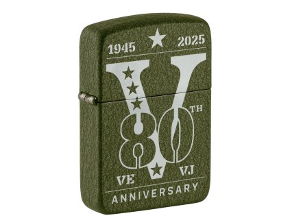 VE VJ 80th Anniversary Collectible Zippo