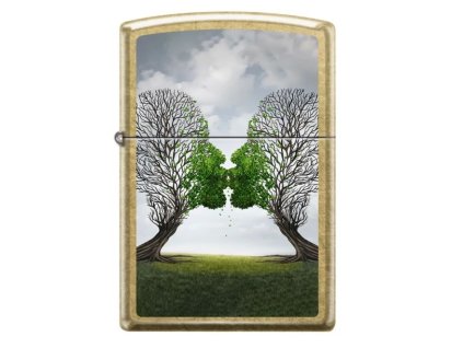 23077 Tree Love Zippo