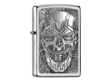 technic skull zippo zapalovac