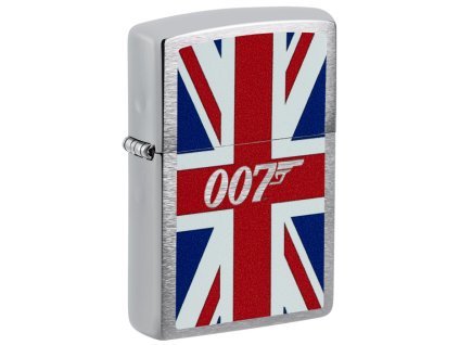 21978 James Bond Union Jack Design Zippo zapalovac