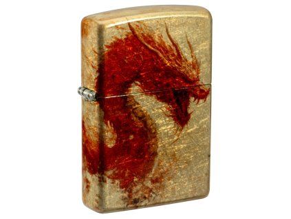 samurai dragon zippo