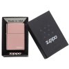 high polish rose gold zippo logo 26908 5