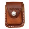 Skórzane etui Zippo 17002 (Brązowe) - z klipsem
