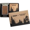 Woodchuck USA Walnut Leaves Zippo 21951