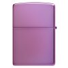 26001 high polish purple zippo zapalovac 2 zadni strana