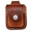 Skórzane etui Zippo 17004 (Brązowe) - ze szlufką