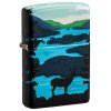 Deer Landscape Design Zippo 26014
