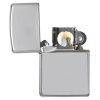 high polish chrome zippo dymkovy