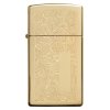 zippo 24066 venetian slim brass 2