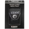 Skórzane etui Zippo 17003 (Czarne) - z klipsem