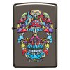 skull design zippo 25564 5