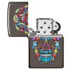 skull design zippo 25564 6
