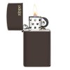 zippo 26958 zapalovac brown slim 4