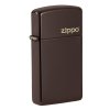 zippo 26958 zapalovac brown slim