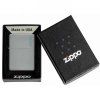 Zapalniczka Zippo Flat Grey Logo 26948
