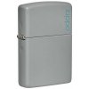 flat grey zippo zapalovac 26948