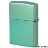 26915 high polish green zippo zapalovac zadni strana