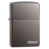 zippo black ice logo 25080