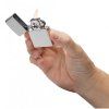 Zapalniczka Zippo Brushed Chrome (Fajkowa) 21026