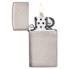 21112 zippo slim brushed chrome 3