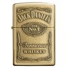 jack daniels label brass zippo 24146 2