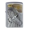 zippo eagle sun fly emblem