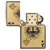 ace of skulls design zippo 5