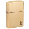 Armor High Polish Brass Flame Zippo