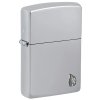 Armor High Polish Chrome Flame Design Zippo