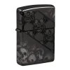 skull collage design Zippo zapalovac