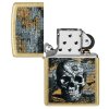 23075 zippo skull floral design 4