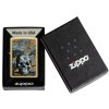 23075 zippo skull floral design 5