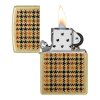 zippo plaid design zapalovac 3