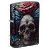 zippo floral skull zapalovac