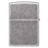 27009 zippo antique silver plate zadni strana