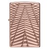 Geometric Pattern Zippo Rose Gold 2